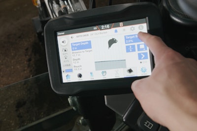 Bobcat's upgraded depth check user interface