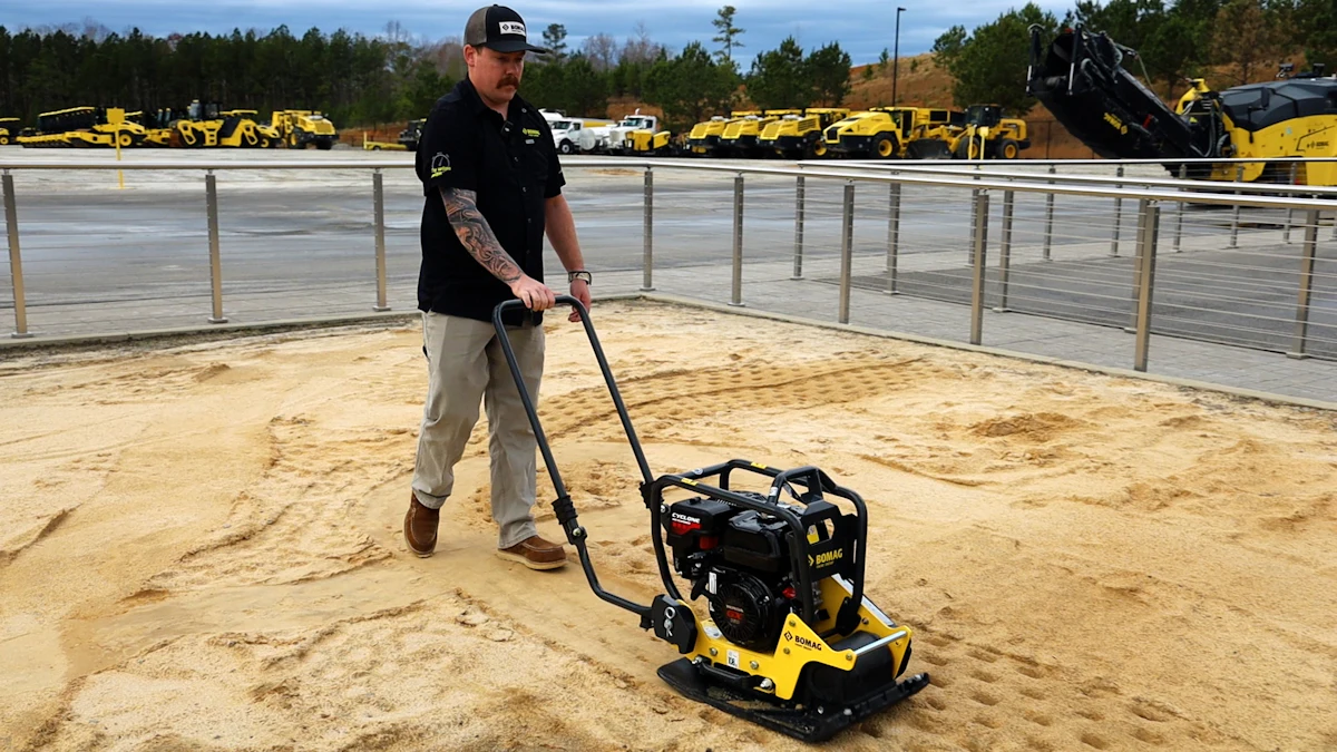 Prodem Plate Compactor Machine BOMAG Debuts BP Series Plate Compactors with Customizable Options ...