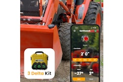 The new Dirty Devices Delta v1.2 grade indicate system comes in kits with three or four sensors, two Weather Anchors and phone app. Price for the three-sensor kit is $1,499.