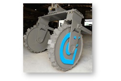 Straddle Wheel Compactor
