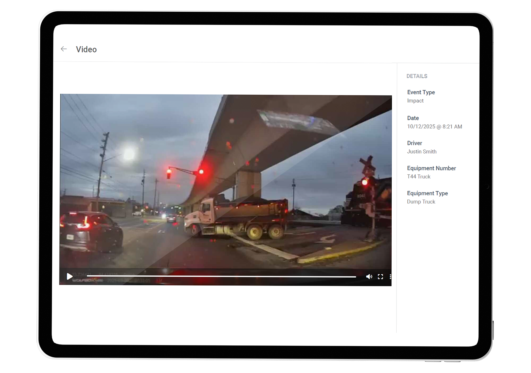 The new FleetWatcher dual-facing cameras expand the platform to operator safety.