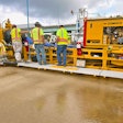 GOMACO will introduce its Polymer Paver (seen here) at this year’s ConExpo, aimed at the ultra-thin overlay market.