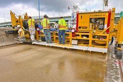GOMACO will introduce its Polymer Paver (seen here) at this year’s ConExpo, aimed at the ultra-thin overlay market.