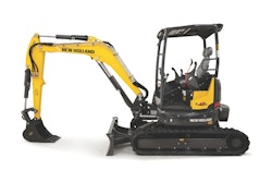 One of New Holland's first new in-house designed and produced mini excavators, the E42D, will be among the equipment to be displayed at the company's ConExpo 2026 booth.