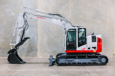 Takeuchi's all-new TB3150R compact excavator, debuting at ConExpo 2026.