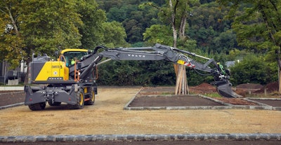 The newly designed two-piece boom delivers increased reach.