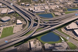 A rendering of the future Westshore Interchange.