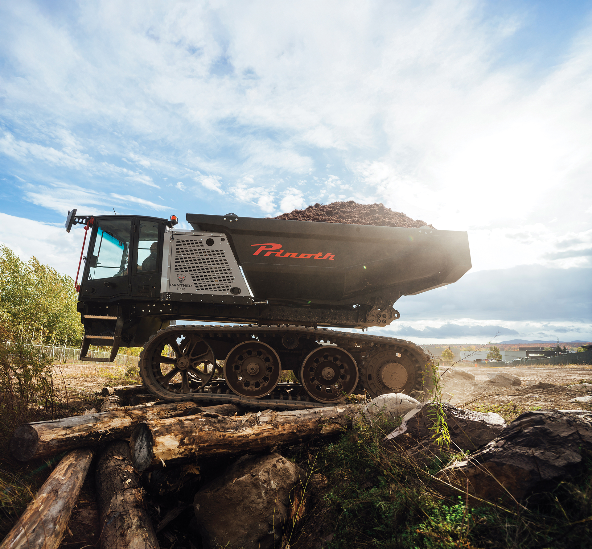 Prinoth Unleashes its Largest Crawler Carrier, the Panther T23R
