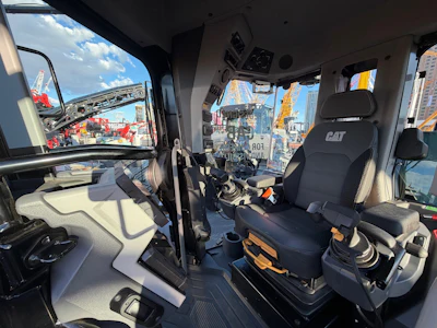 Cat Grader Cab