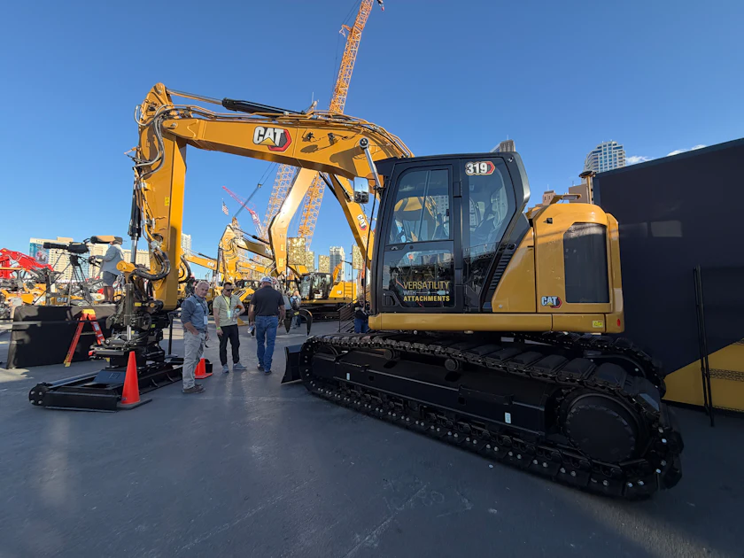 Cat 319 CR Excavator Debuts With Big Lift In Compact Radius Equipment cat-319-cr-excavator-debuts-with-big-lift-in-compact-radius-equipment