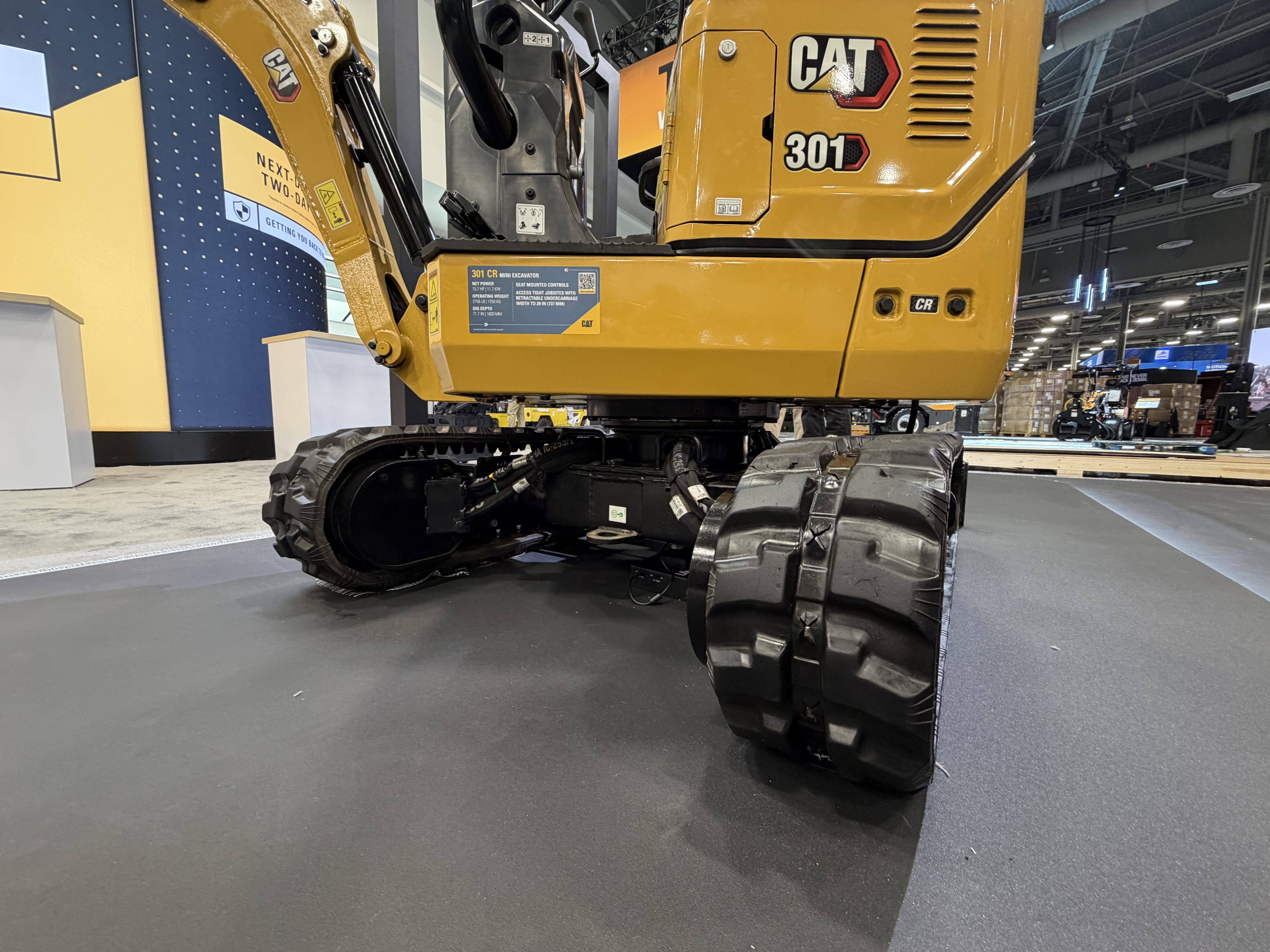 Cat Unveils 301 CR 1-Ton Mini Excavator at ConExpo | Equipment World