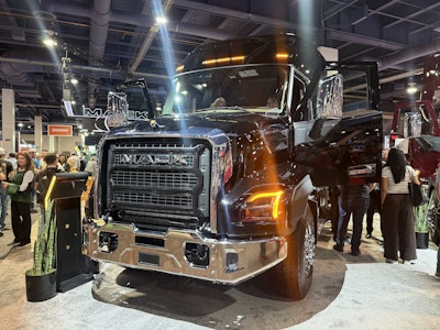 The all-new Mack Keystone was introduced Monday night at ConExpo-Con/Agg 2026 in Las Vegas, as the successor to the Pinnacle.