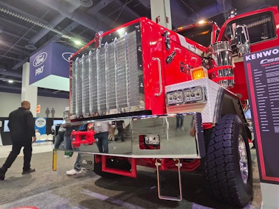 The C580 features a 1,780-square-inch cooling module and is designed to handle high-horsepower operation in stationary, high-altitude and extreme-heat environments.