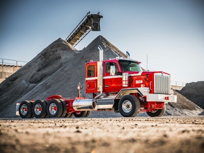 The new Kenworth C580 vocational tractor was unveiled at ConExpo 2026 and is aimed at off-highway and severe service applications. It is the successor to the C500 and features Kenworth&rsquo;s latest cab platform with upgraded driver comfort and technology.
