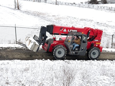 LGMG's new H1256 rough-terrain telehandler