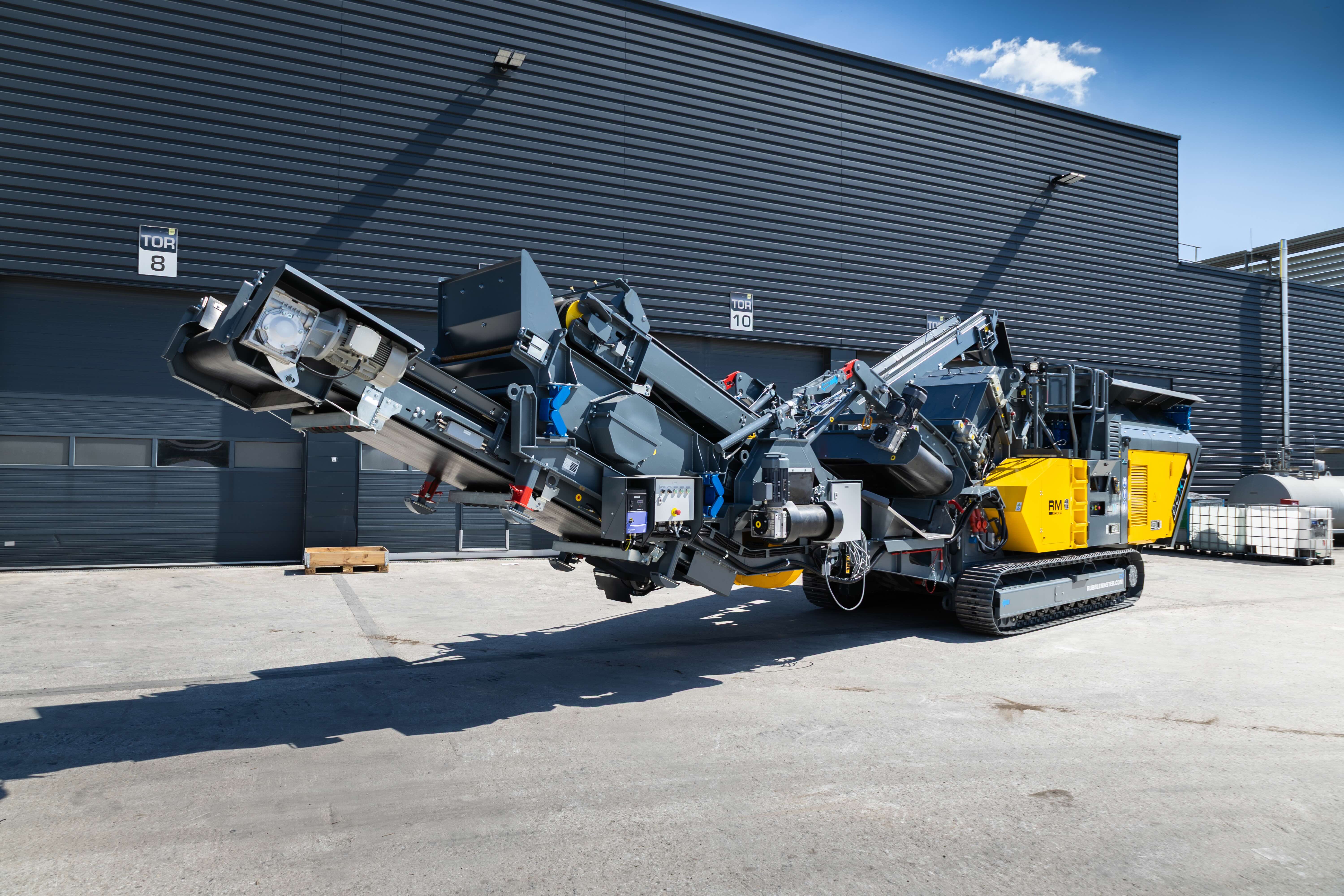 Rubble Master Debuts Next-Gen Compact Mobile Crushers, RM 90X and RM 100X