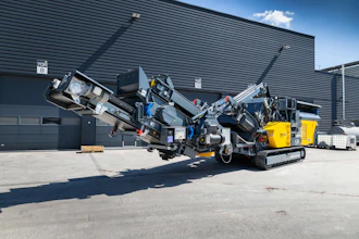 Rubble Master's new RM 90X mobile compact crusher