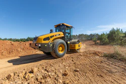 Sany's new SSR212 single-drum compactor