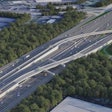 A rendering of the future Atlanta express lanes.