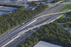 A rendering of the future Atlanta express lanes.