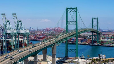 The Vincent Thomas Bridge was built in 1963 and has a rapidly deteriorating deck.