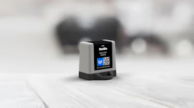 The Xense is plug-and-play, battery-powered sensor that attaches to smaller assets and non-powered tools.