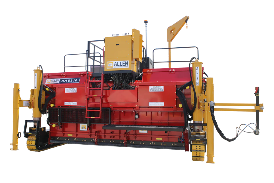 Allen Launches AAS310 Aggregate Spreader for High-Performance Concrete