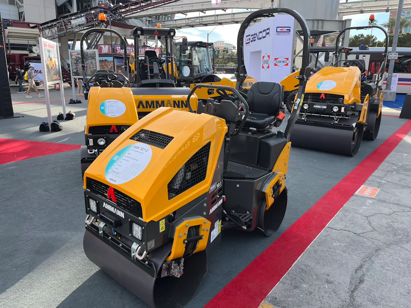 Ammann Changes Color Scheme for Its North American Machines