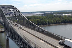 The Delaware I-95 bridge, seen here, experienced a serious truss failure in 2017.