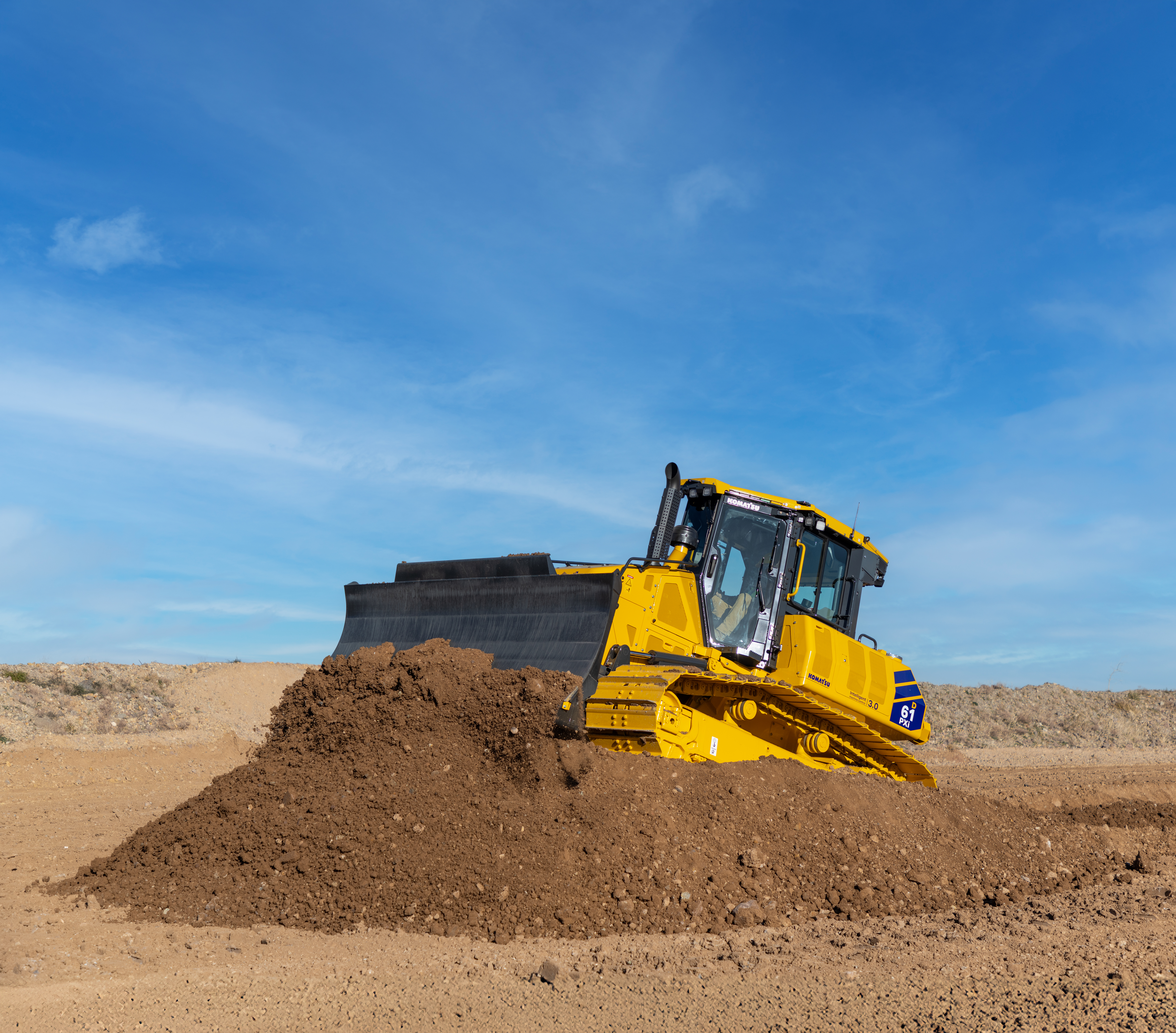 Komatsu Teases D61PXi-25 Dozer with IMC 3.0 Intelligent Machine Control