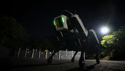 Asylon&rsquo;s DroneDog combines Boston Dynamics&rsquo; Spot robot with Asylon&rsquo;s proprietary PupPack security payload.