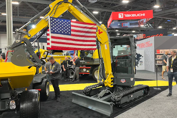 Wacker Neuson's all-new ET40 is produced at the company's Wisconsin plant.