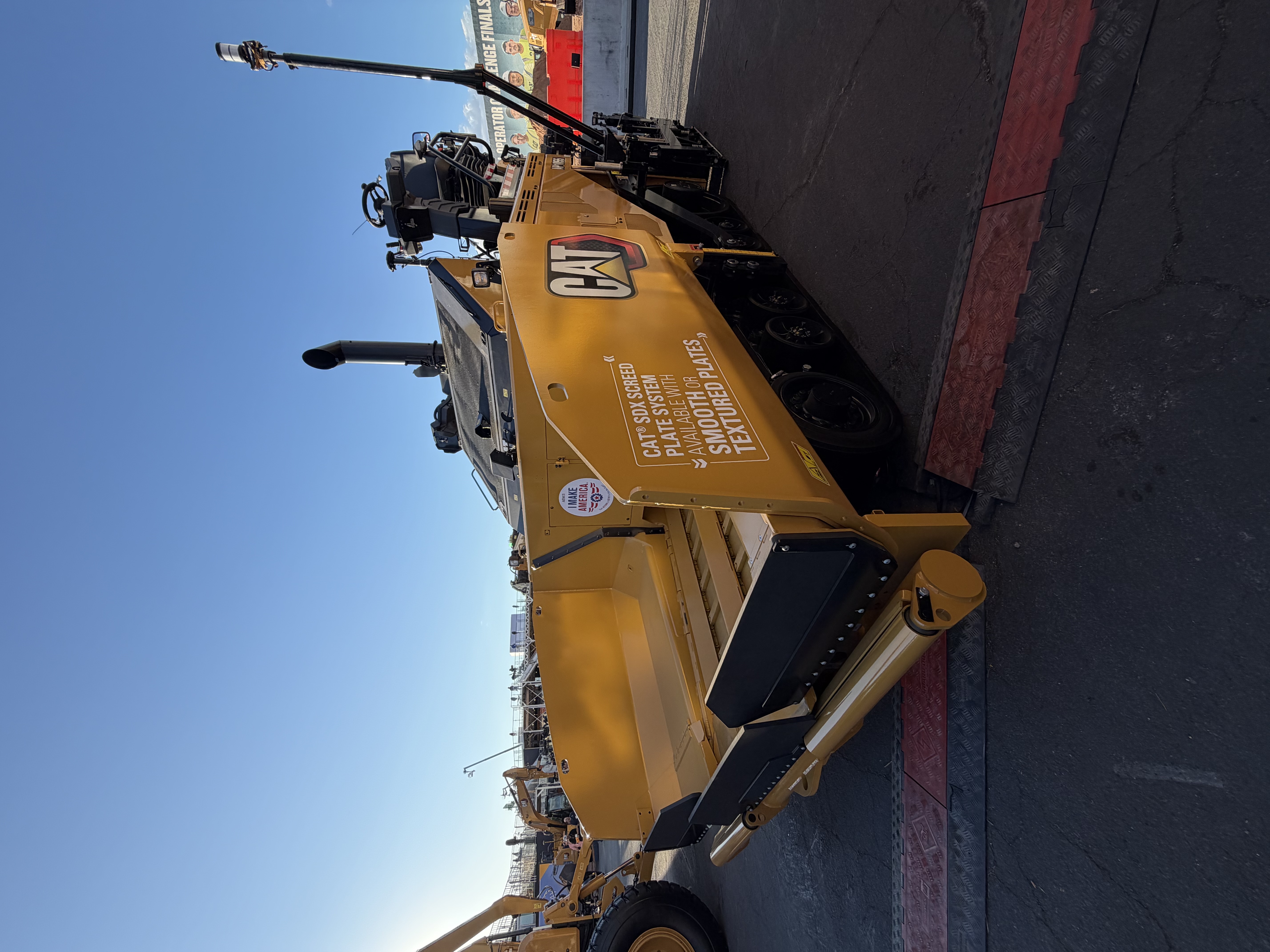 Caterpillar Upgrades AP1000 and AP1055 Pavers, Debuts Smooth SDX Screed Plates