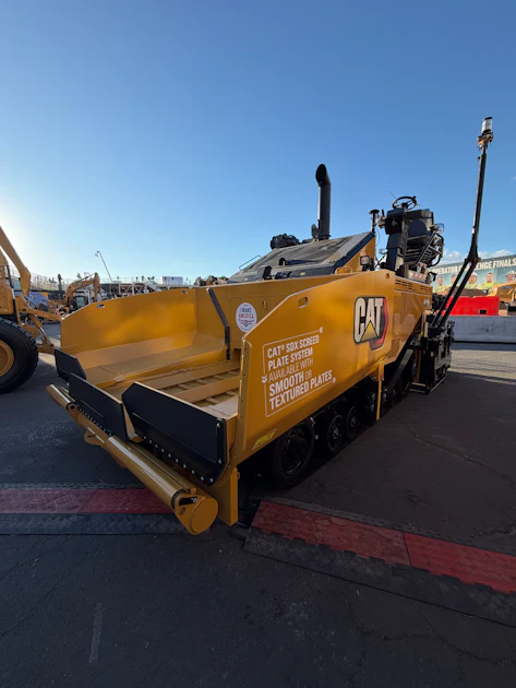 Caterpillar Upgrades AP1000 and AP1055 Pavers, Debuts Smooth SDX Screed Plates