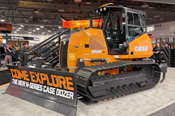 Case Construction Equipment 850N bulldozer on display at ConExpo 2026.