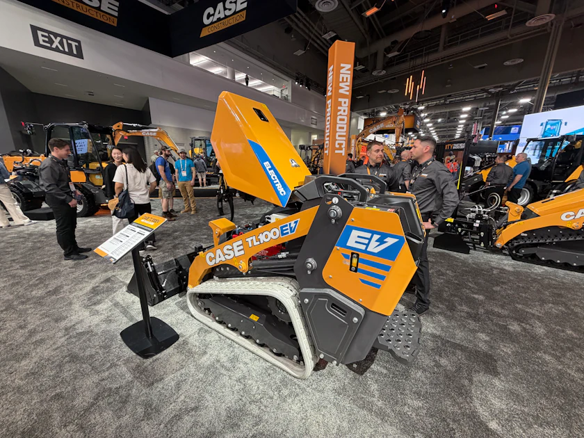 Case CE Expands its Zero-Emissions Offering with TL100EV Electric Mini Track Loader