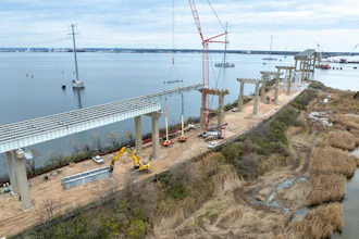 Demolition of the original Francis Scott Key Bridge, November 2025.