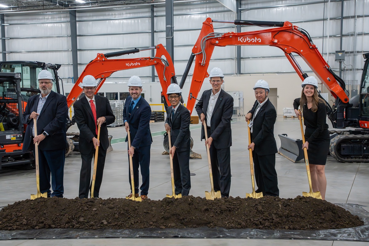 Kubota Breaks Ground on $30M Kansas Construction Equipment Test Center