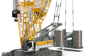 The LR 1400.1 SX crawler crane Liebherr showed at ConExpo 2026 was delivered to Maxim Crane Works in Turkey.
