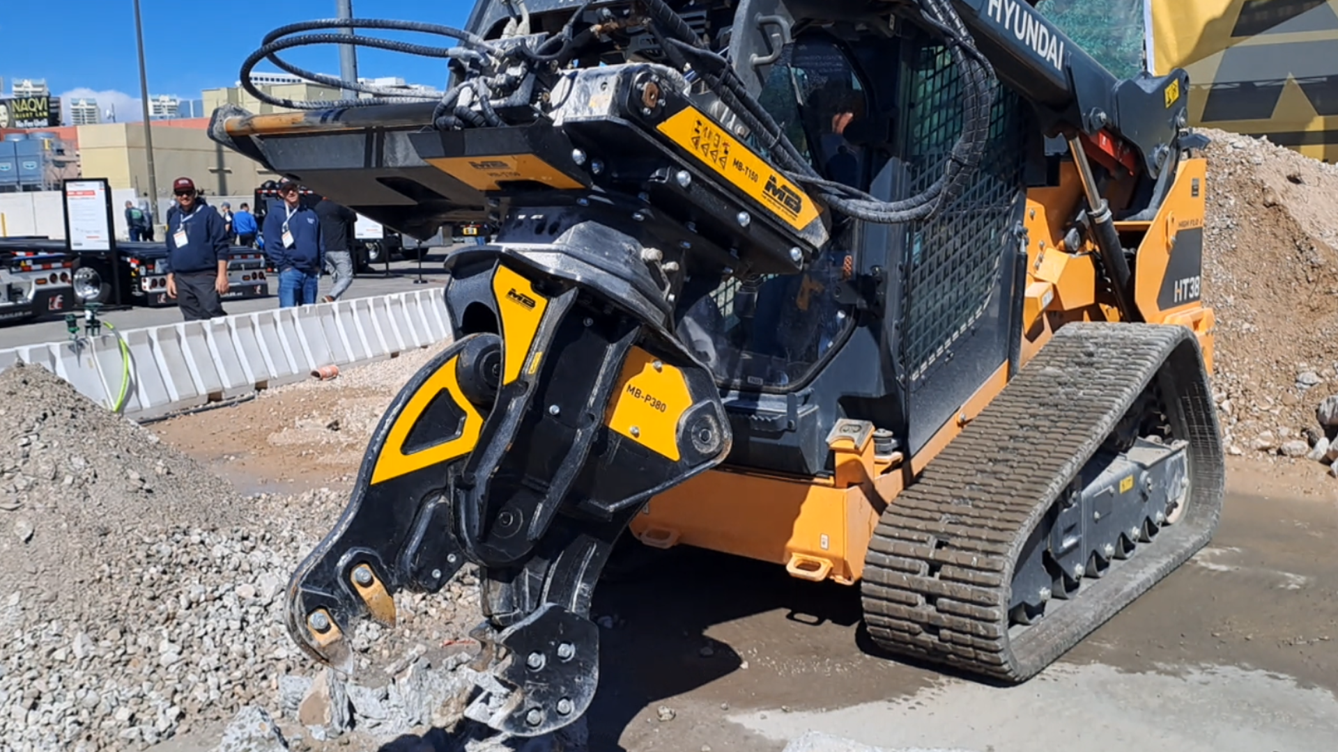 MB Crusher MB-T150 Turns Compact Loaders Into More Efficient Demolition Machines