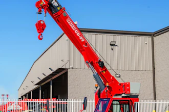 MEC's new CD-9T diesel carry-deck crane
