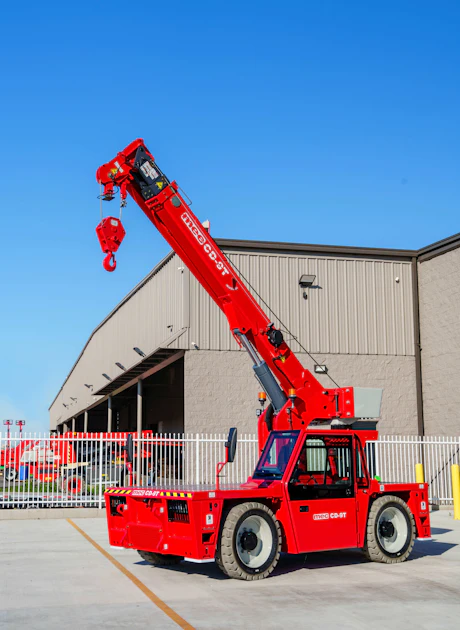 MEC Enters Carry-Deck Crane Market, Also Rolls Out New Boom and Scissor Lifts
