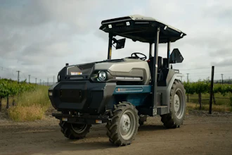 Monarch's autonomous tractors were primarily advertised to vineyards.