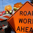 Road Work Ahead Sign