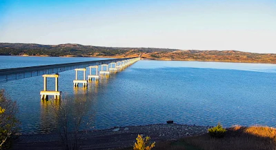 South Dakota has won funds to replace the Platte-Winner Bridge (seen here), the longest bridge in the state.