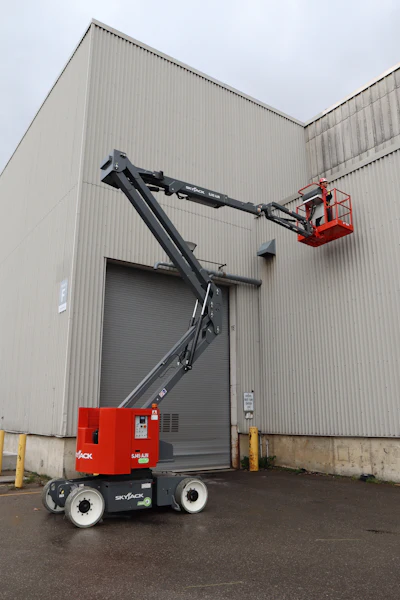 Skyjack's new SJ45 articulated boom aerial work platform