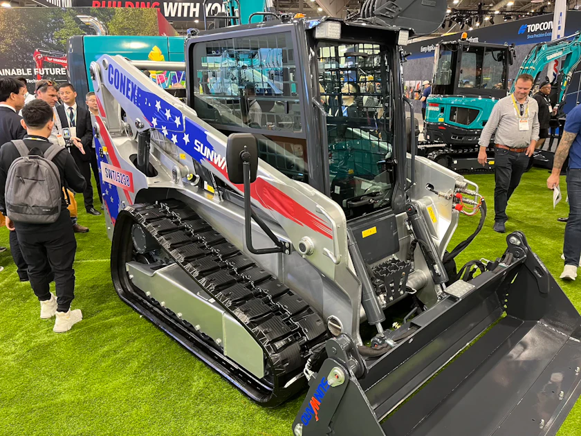 Sunward Expands in U.S. with Its Largest Compact Track Loader, the SWTL5238