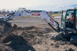 Trimble's new Earthworks for mini excavators with swing booms is set for May release.