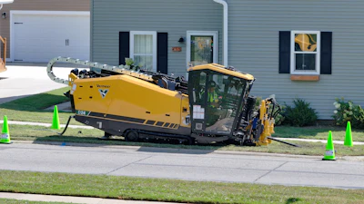 The new cab on Vermeer's D24 horizontal directional drill
