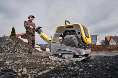 The new Wacker Neuson DPU52 runs on a 10.2-horsepower Hatz 1B50 engine.